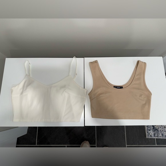 Crop top tanks - Set of 2 - Picture 6 of 16
